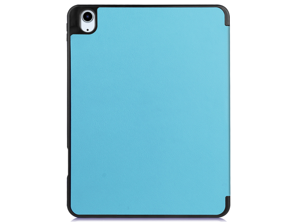 Synthetic Leather Flip Case with Stand for iPad Air 11 inch (2025) - Sky Blue