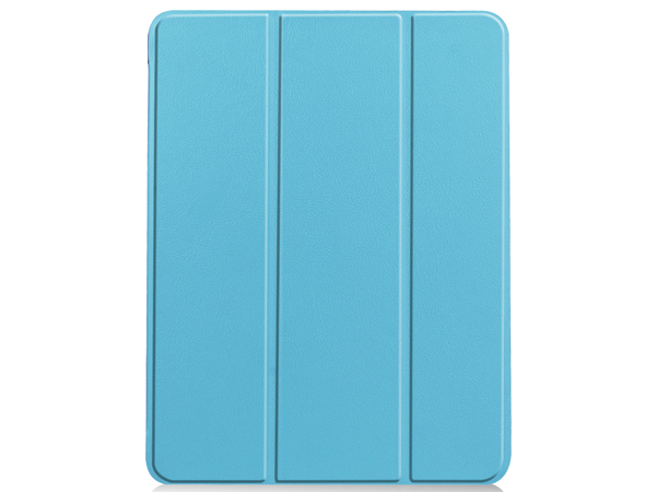 Synthetic Leather Flip Case with Stand for iPad Air 11 inch (2025) - Sky Blue