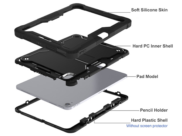 Impact Case for the iPad Air 11 (2025) - Black