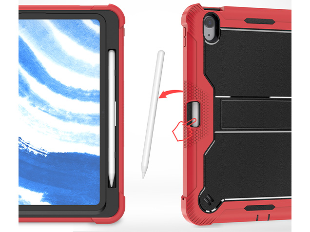 Impact Case for the iPad Air 11 (2025) - Red/Black