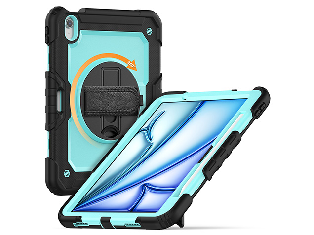 Rugged Impact Case for iPad Air 11 (2025) - Sky Blue