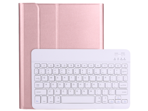 Keyboard and Case for iPad Air 11 (2025) - Rose Gold Keyboard