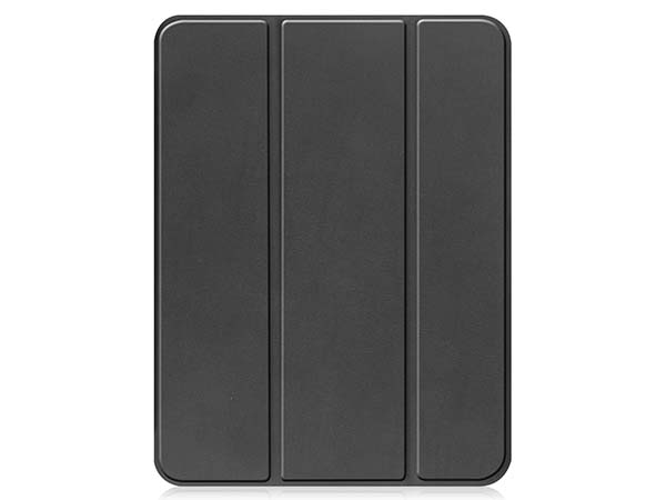 Synthetic Leather Flip Case with Stand for iPad 11th Gen (A16) - Black