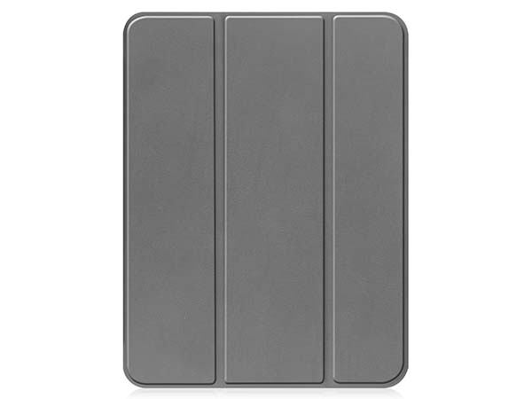 Synthetic Leather Flip Case with Stand for iPad 11th Gen (A16) - Grey