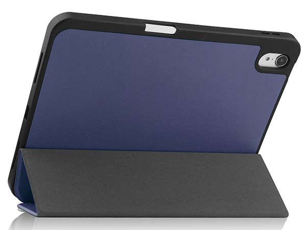 Synthetic Leather Flip Case with Stand for iPad 11th Gen (A16) - Navy