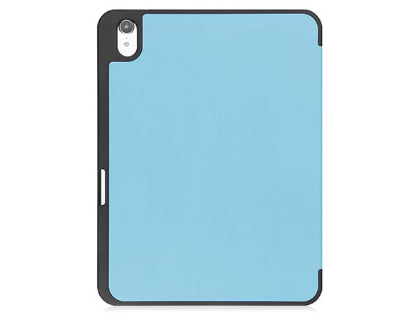 Synthetic Leather Flip Case with Stand for iPad 11th Gen (A16) - Sky Blue