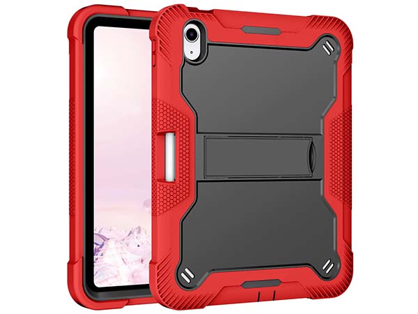 Impact Case for the iPad 11th Gen (A16) - Red/Black Impact Case