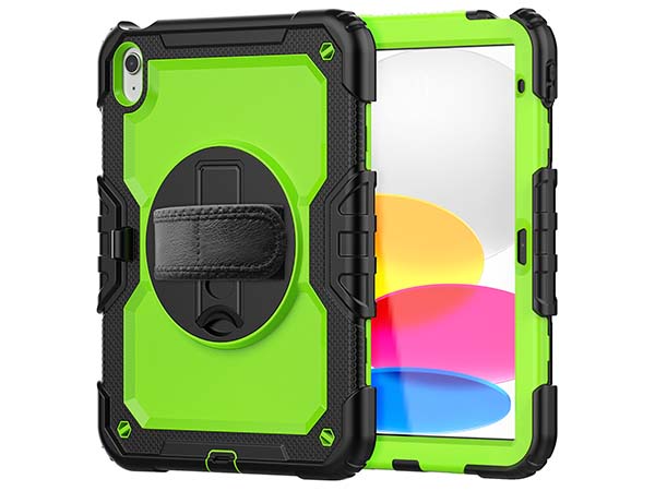 Rugged Impact Case for iPad 11th Gen (A16) - Green Impact Case