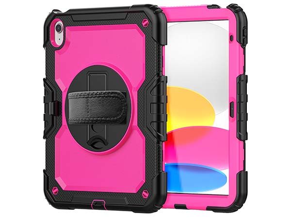Rugged Impact Case for iPad 11th Gen (A16) - Pink Impact Case
