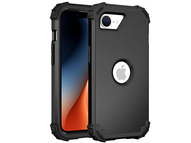Defender Case for iPhone 16e - Black Impact Case