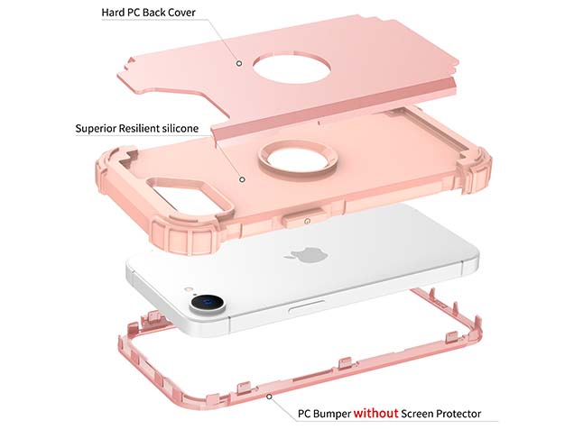 Defender Case for iPhone 16e - Pink