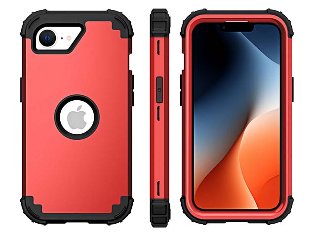Defender Case for iPhone 16e - Red