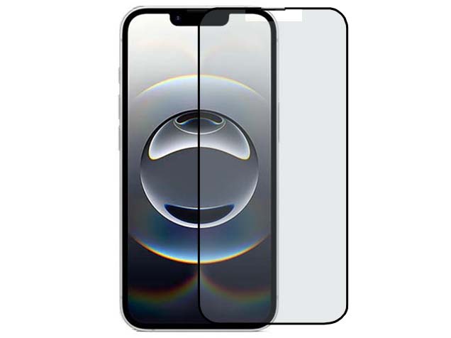 Anti Glare Tempered Glass Screen Protector for the Apple iPhone 16e - Black Screen Protector