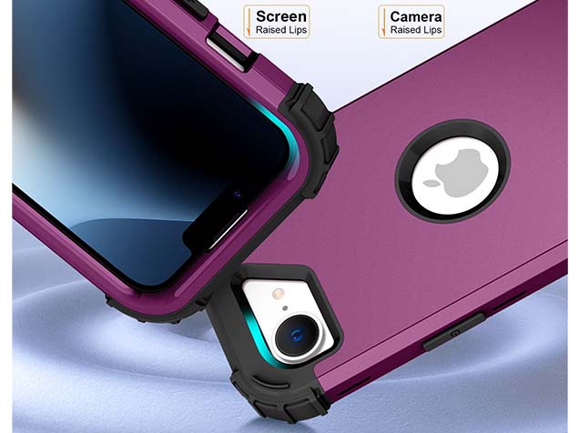 Defender Case for iPhone 16e - Plum