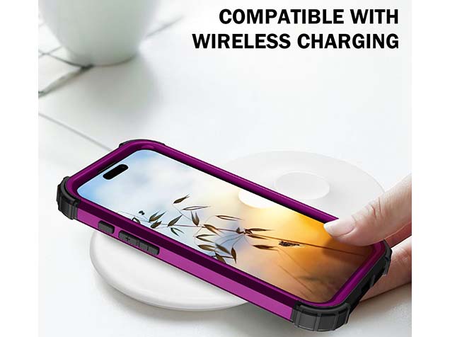 Defender Case for iPhone 16e - Plum