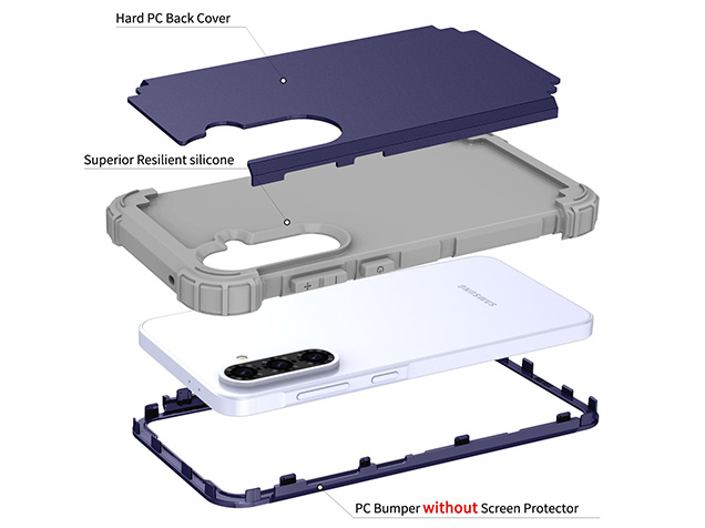 Defender Case for the Samsung Galaxy A56 - Navy