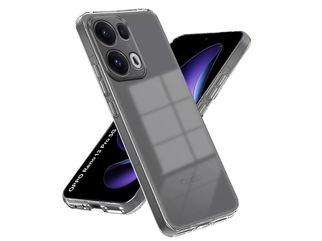 Ultra Thin Gel Case for OPPO Reno13 Pro - Clear Soft Cover