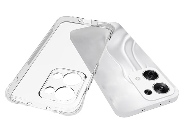 Gel Case with Bumper Edges for OPPO Reno13 - Clear
