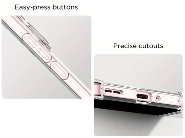 Gel Case with Bumper Edges for OPPO Reno13 Pro - Clear