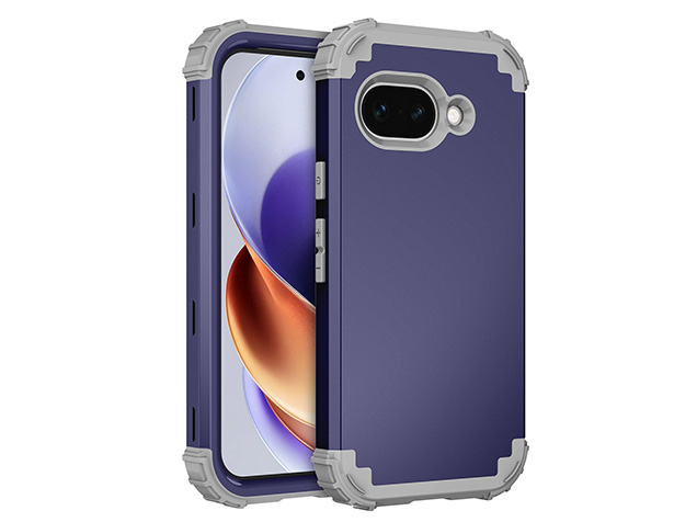 Defender Case for Google Pixel 9a - Navy Impact Case