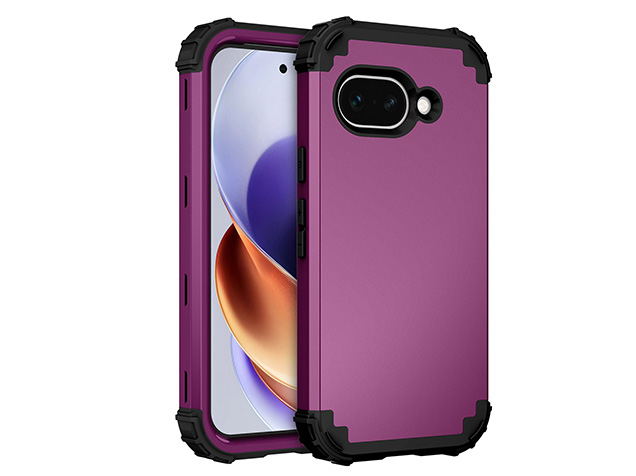 Defender Case for Google Pixel 9a - Plum Impact Case