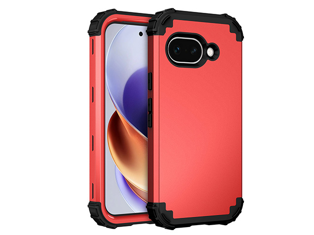 Defender Case for Google Pixel 9a - Red Impact Case