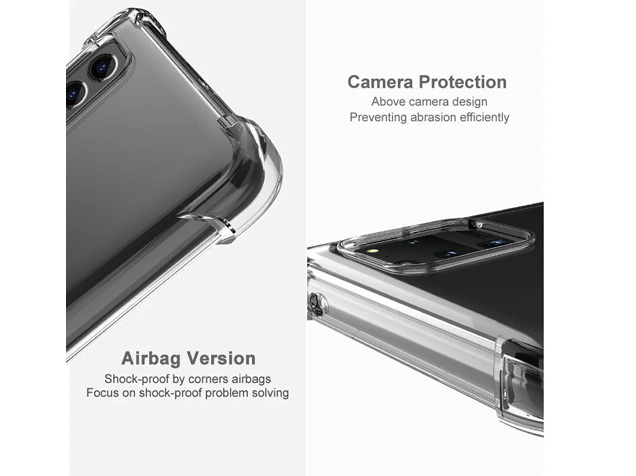 Gel Case with Bumper Edges for Google Pixel 9a - Clear