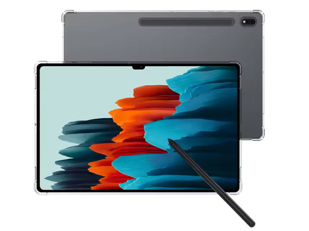 Gel Case with Bumper Edges for Samsung Galaxy Tab S10 FE+ - Clear