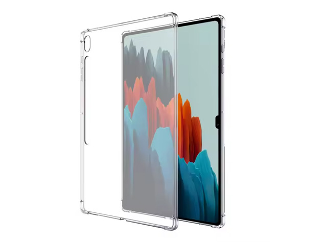 Gel Case with Bumper Edges for Samsung Galaxy Tab S10 FE+ - Clear