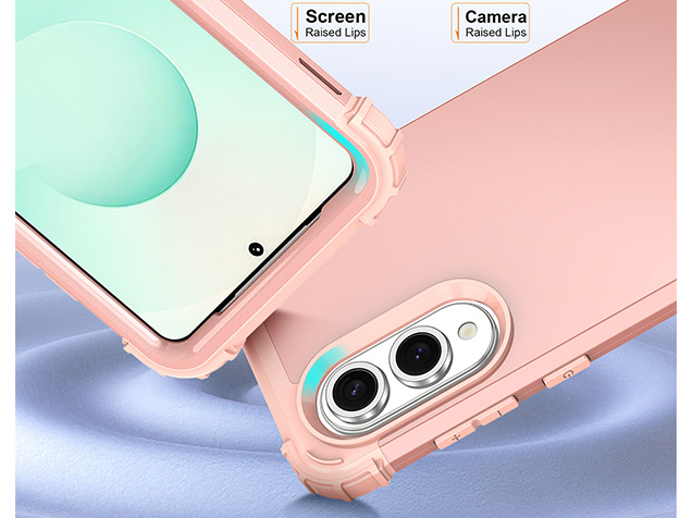 Defender Case for the Samsung Galaxy S25 Edge - Pink