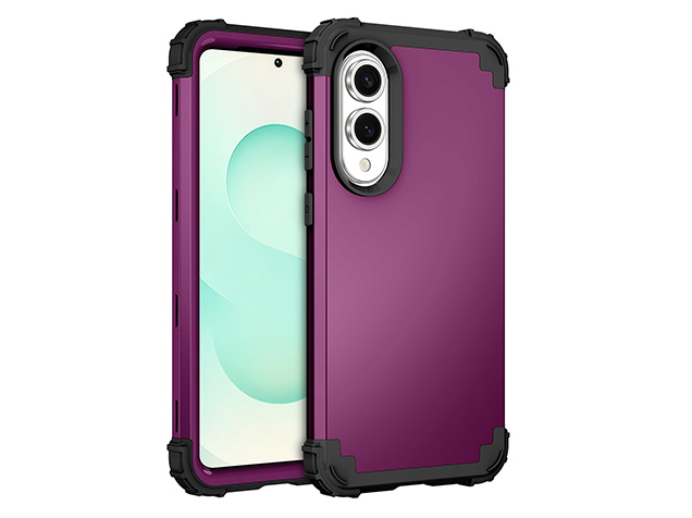 Defender Case for the Samsung Galaxy S25 Edge - Plum Impact Case