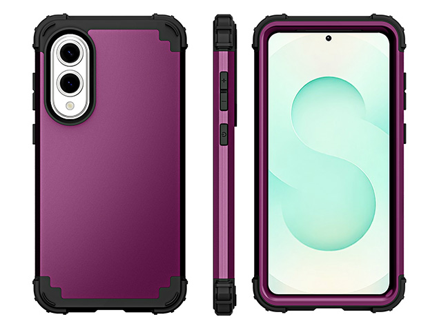 Defender Case for the Samsung Galaxy S25 Edge - Plum