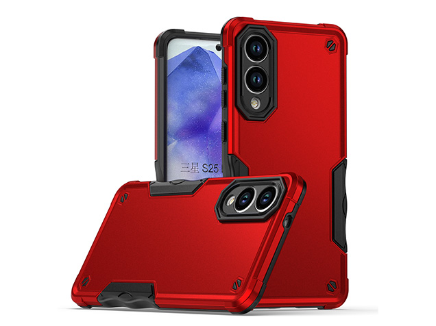 Impact Case for Samsung Galaxy S25 Edge - Red Impact Case