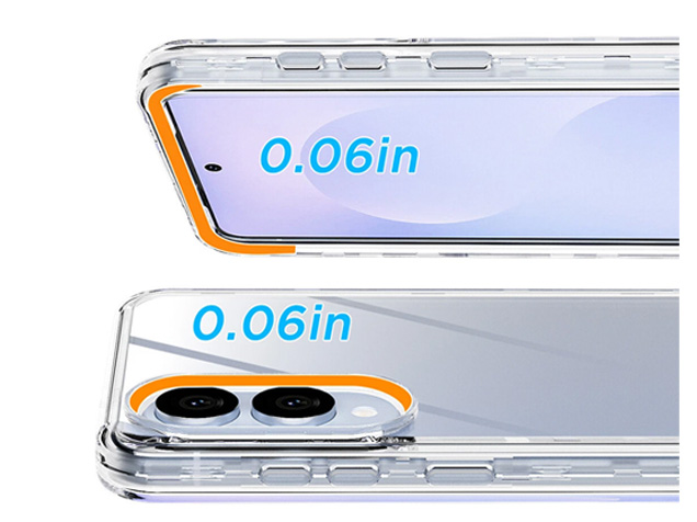 Ultra Thin Gel Case for Samsung Galaxy S25 Edge - Clear