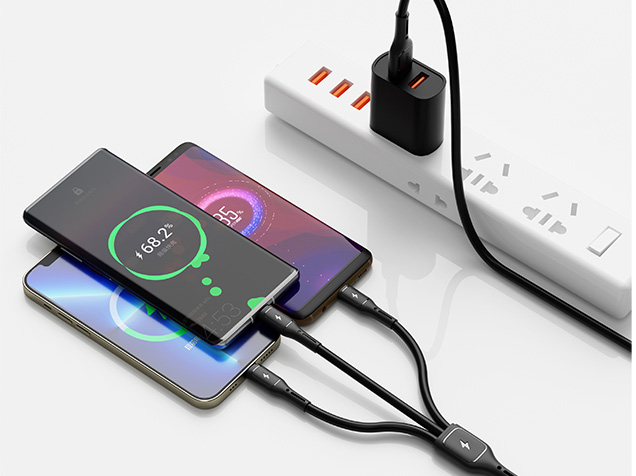 WiWU Starlink 3-in-1 Charging Cable - USB-A