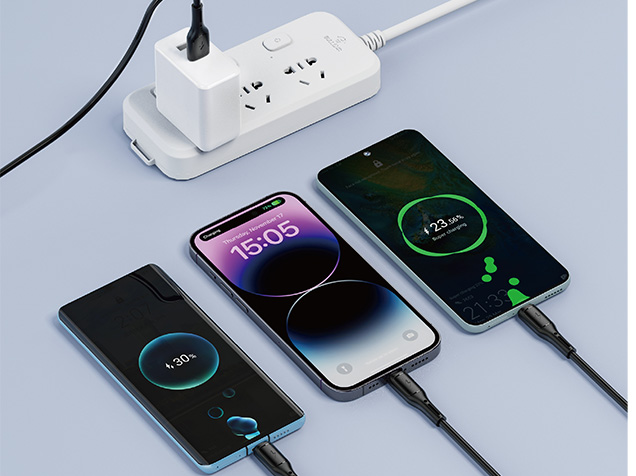 WiWU Starlink 3-in-1 Charging Cable - USB-A