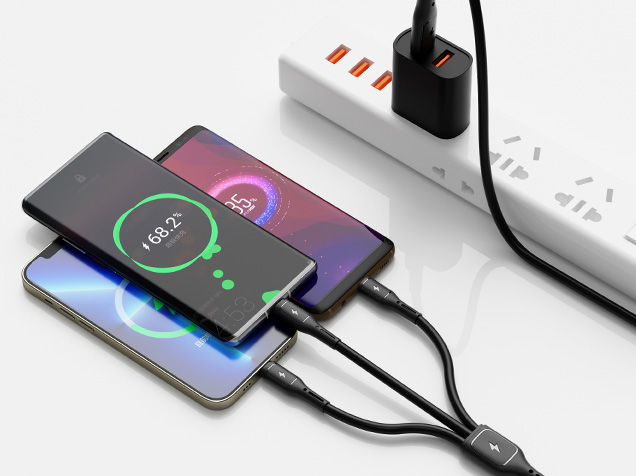 WiWU Starlink 3-in-1 Charging Cable - USB-C