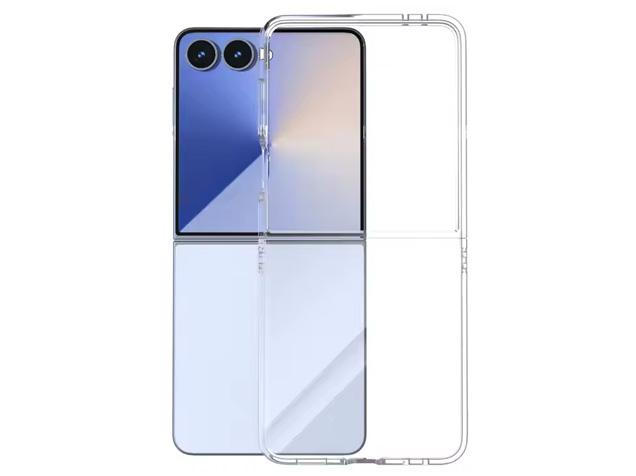 Ultra Thin Clear Case for Samsung Galaxy Z Flip7 - Soft Cover