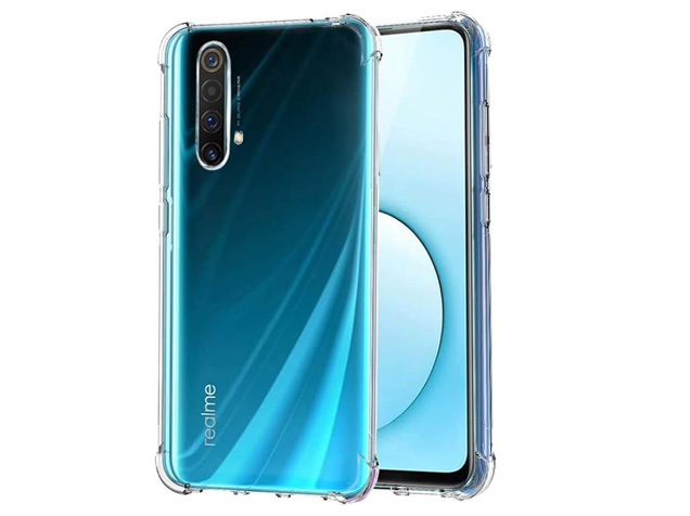 Gel Case with Bumper Edges for OPPO Realme X3 SuperZoom - Clear