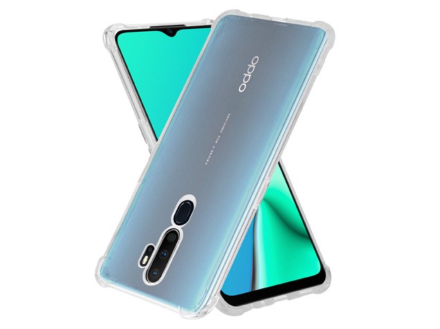 Gel Case with Bumper Edges for OPPO A5 (2020) - Clear