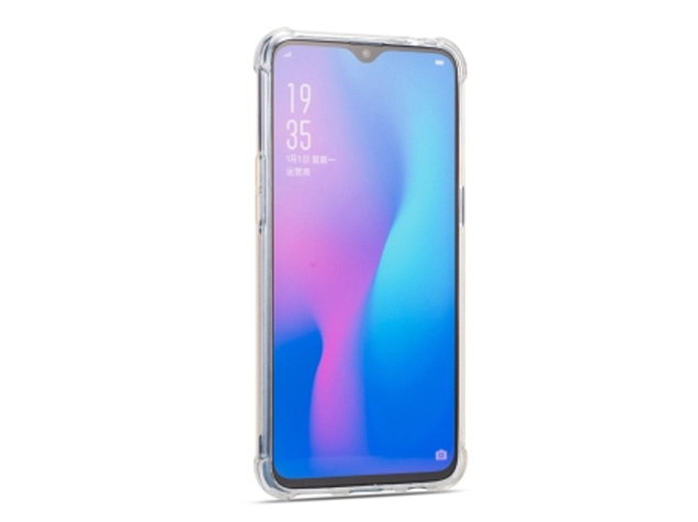 Gel Case with Bumper Edges for OPPO R17 - Clear