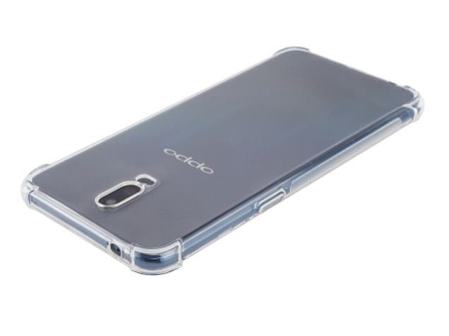 Gel Case with Bumper Edges for OPPO R17 - Clear