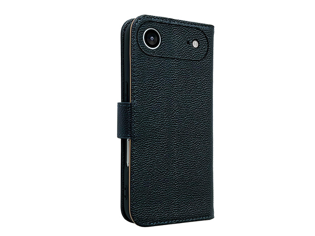 Premium Leather Wallet Case for Apple iPhone Air - Midnight Blue