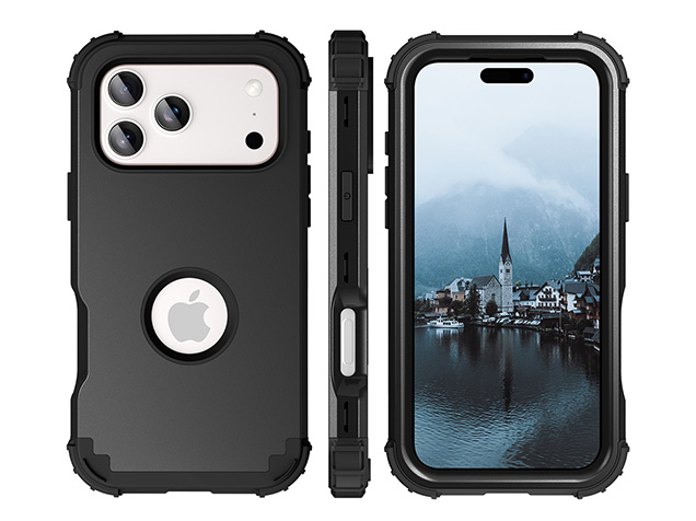 Defender Case for iPhone 17 Pro - Black