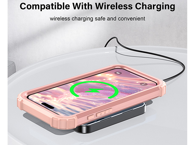 Defender Case for iPhone 17 Pro - Pink