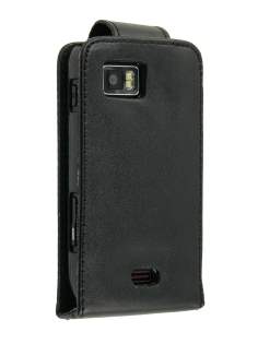 Samsung Jet S8000 Synthetic Leather Flip Case