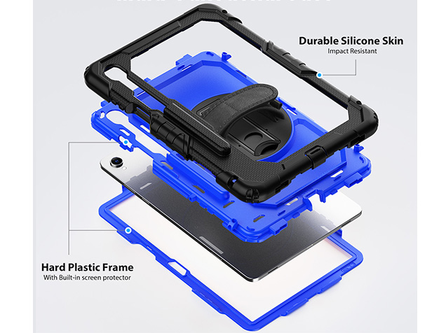 Rugged Impact Case for Samsung Galaxy Tab S11 - Blue