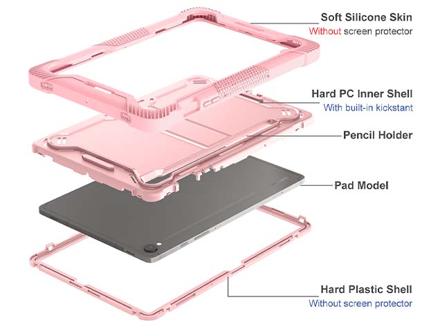 Impact Case for the Samsung Galaxy Tab S10 Lite - Pink