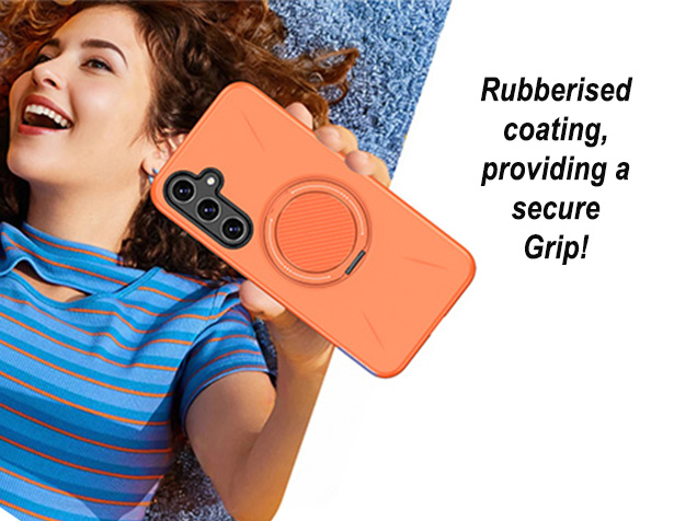 Impact Case with Ring for Samsung Galaxy A16 - Orange