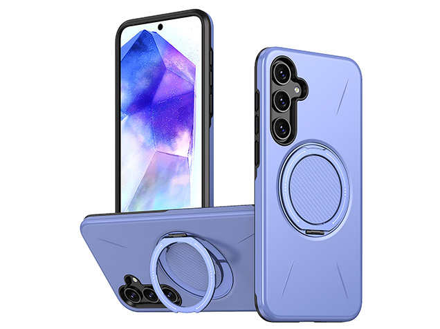 Impact Case with Ring for Samsung Galaxy A16 - Purple Impact Case